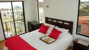 Premium bedding, Select Comfort beds, minibar, individually decorated