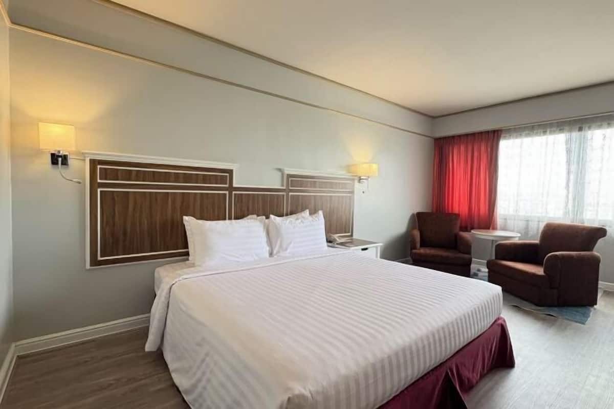 In-room safe, desk, blackout drapes, iron/ironing board