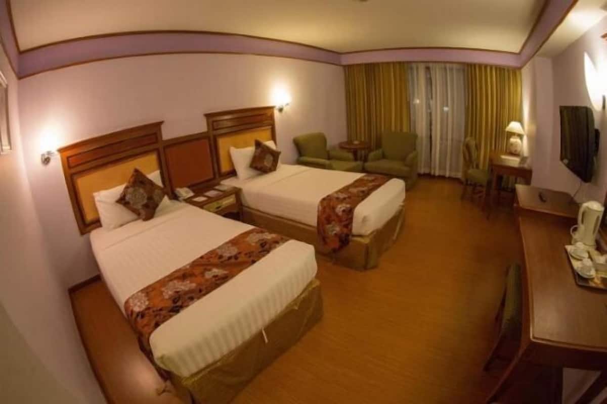 In-room safe, desk, blackout drapes, iron/ironing board