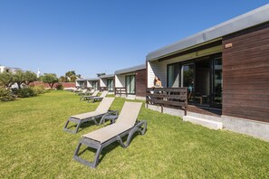 Bungalow, 1 Bedroom | Terrace/patio - Topazio Vibe Beach Hotel & Apartments - Adults Friendly (Albufeira)