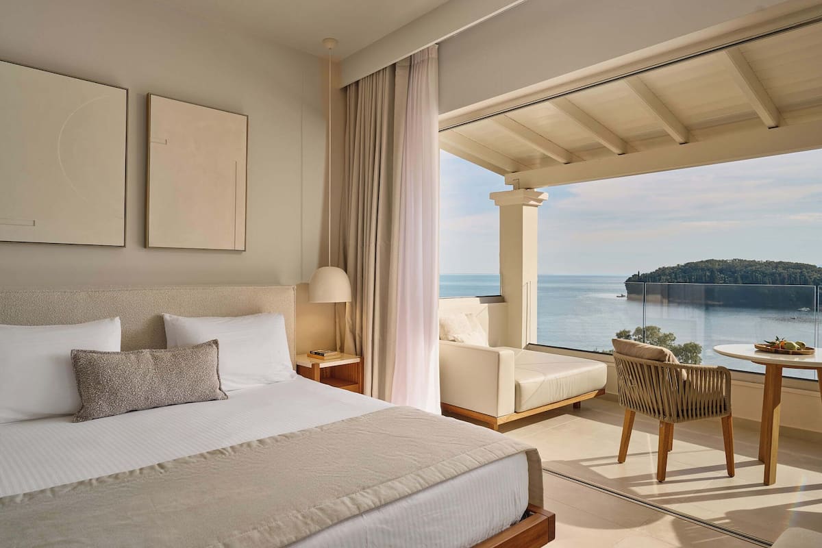 Ultima Sea View Room | 1 chambre, literie de qualité supérieure