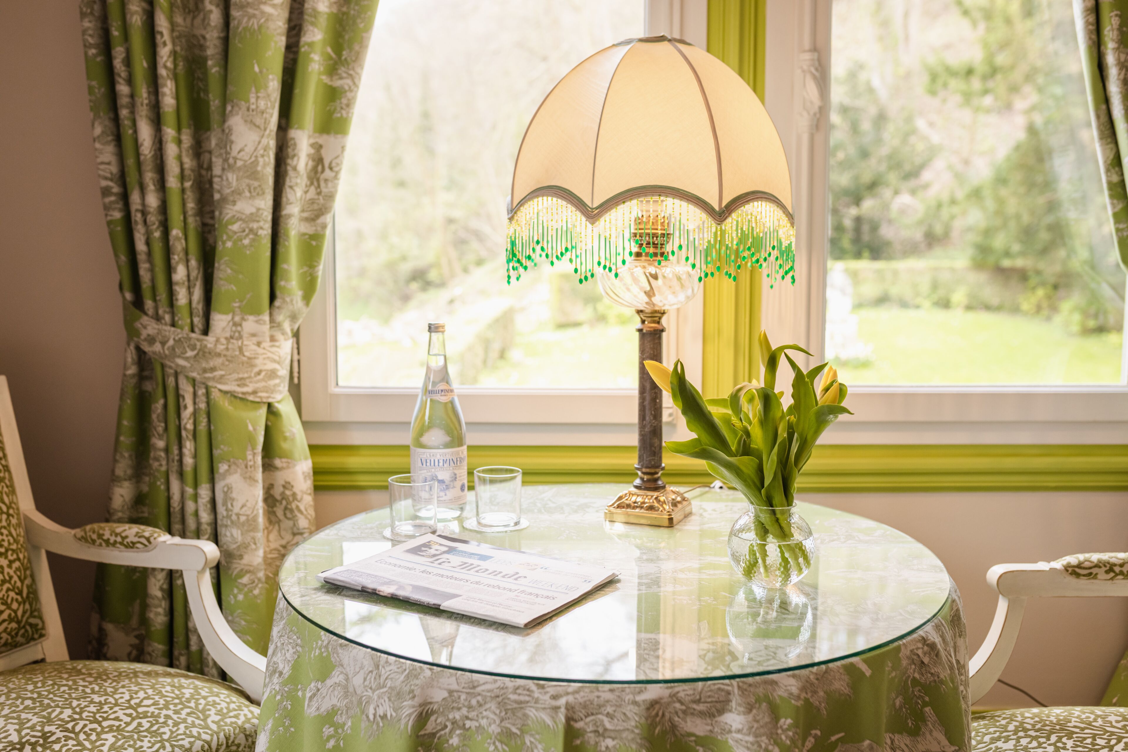 standard double room, park view | pillow-top beds, in-room safe, individually decorated, blackout curtains