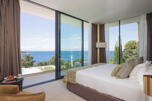 Camera Superior con letto matrimoniale o 2 letti singoli, vista mare | Vista dalla camera