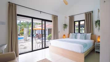 Pillowtop beds, minibar, in-room safe, individually decorated