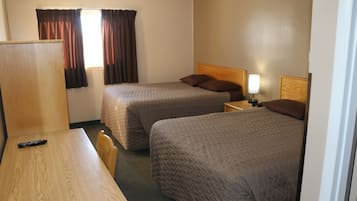 Standard Double Room, 2 Double Beds, Non Smoking | Desk, iron/ironing board, free WiFi, bed sheets