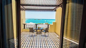 Free minibar items, in-room safe, individually decorated