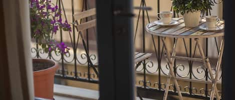Family Studio, City View | Balcony