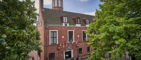 Façade de l’hébergement