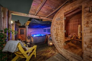 Sauna, bañera de hidromasaje