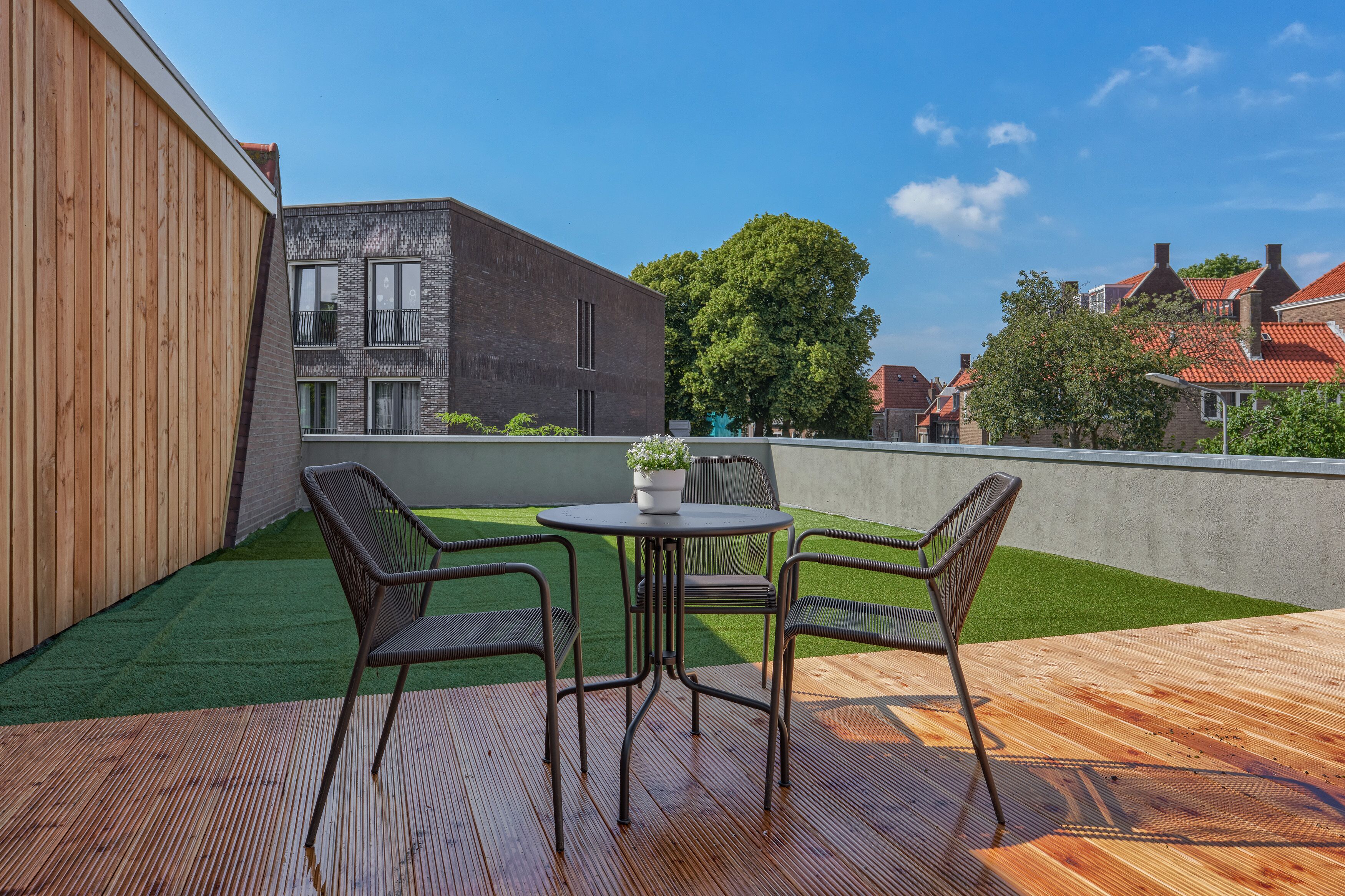 Luxury Apartment Mint, 1 Bedroom, Terrace, City View | Terrace/patio