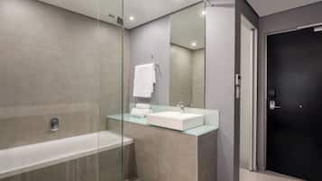 Room, 2 Twin Beds | Bathroom | Free toiletries, hair dryer, towels, soap