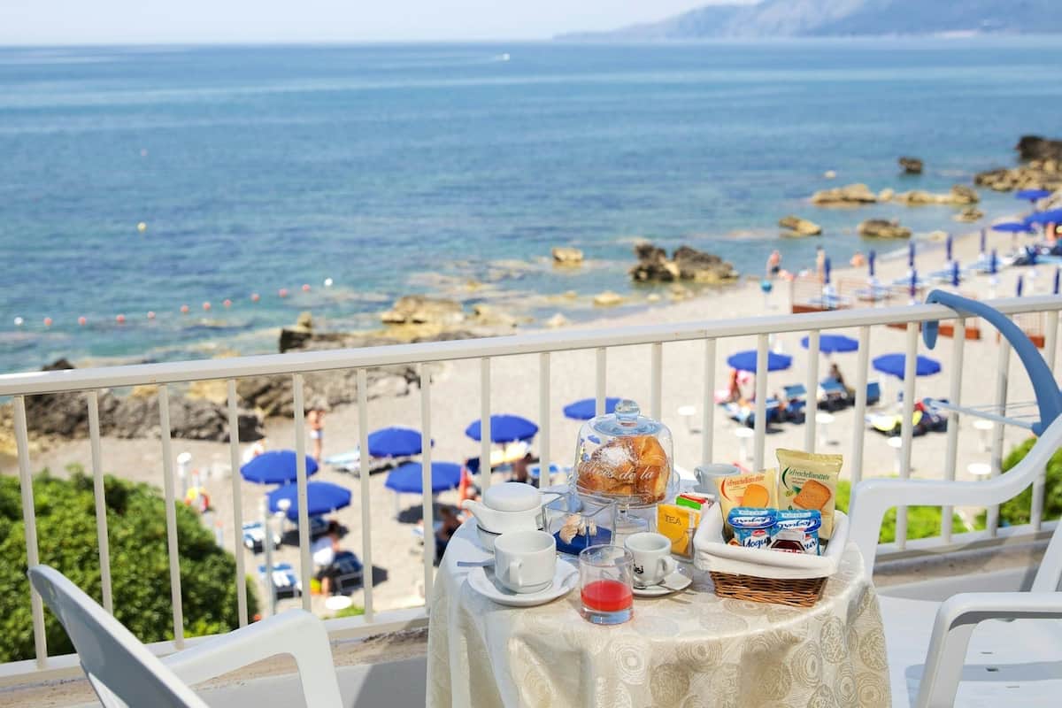 Superior Double or Twin Room, Oceanfront | Terrace/patio