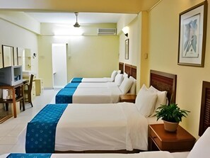 Strykjärn/strykbräda och extrasängar