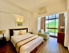 Minibar, in-room safe, desk, blackout drapes