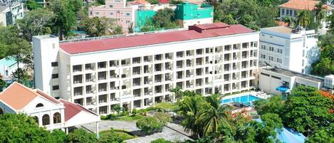 Fassade der Unterkunft