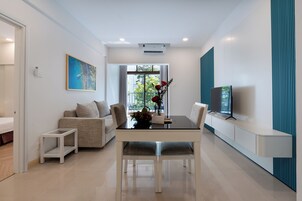 公寓, 1 间卧室 | 起居区 | 液晶电视