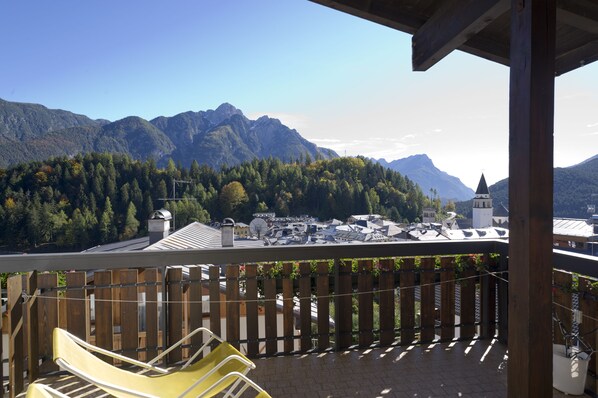 View from room - Hotel Giardino (Pieve di Cadore)