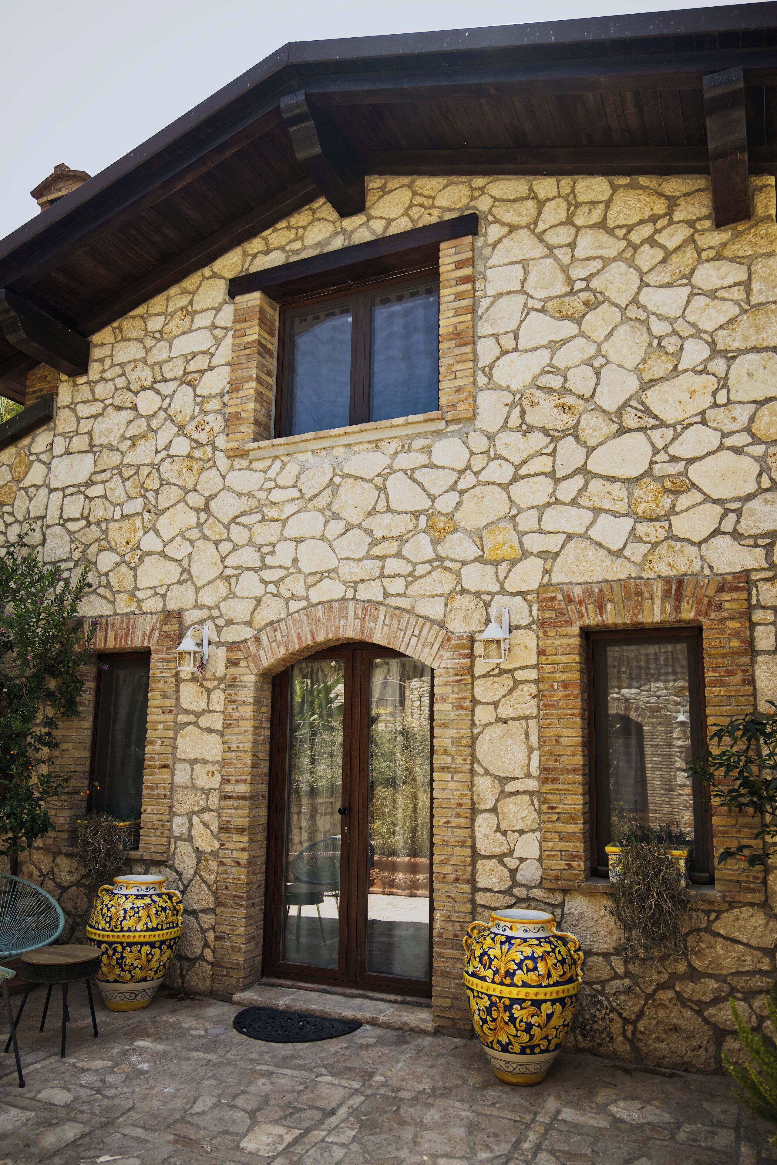 Fassade der Unterkunft