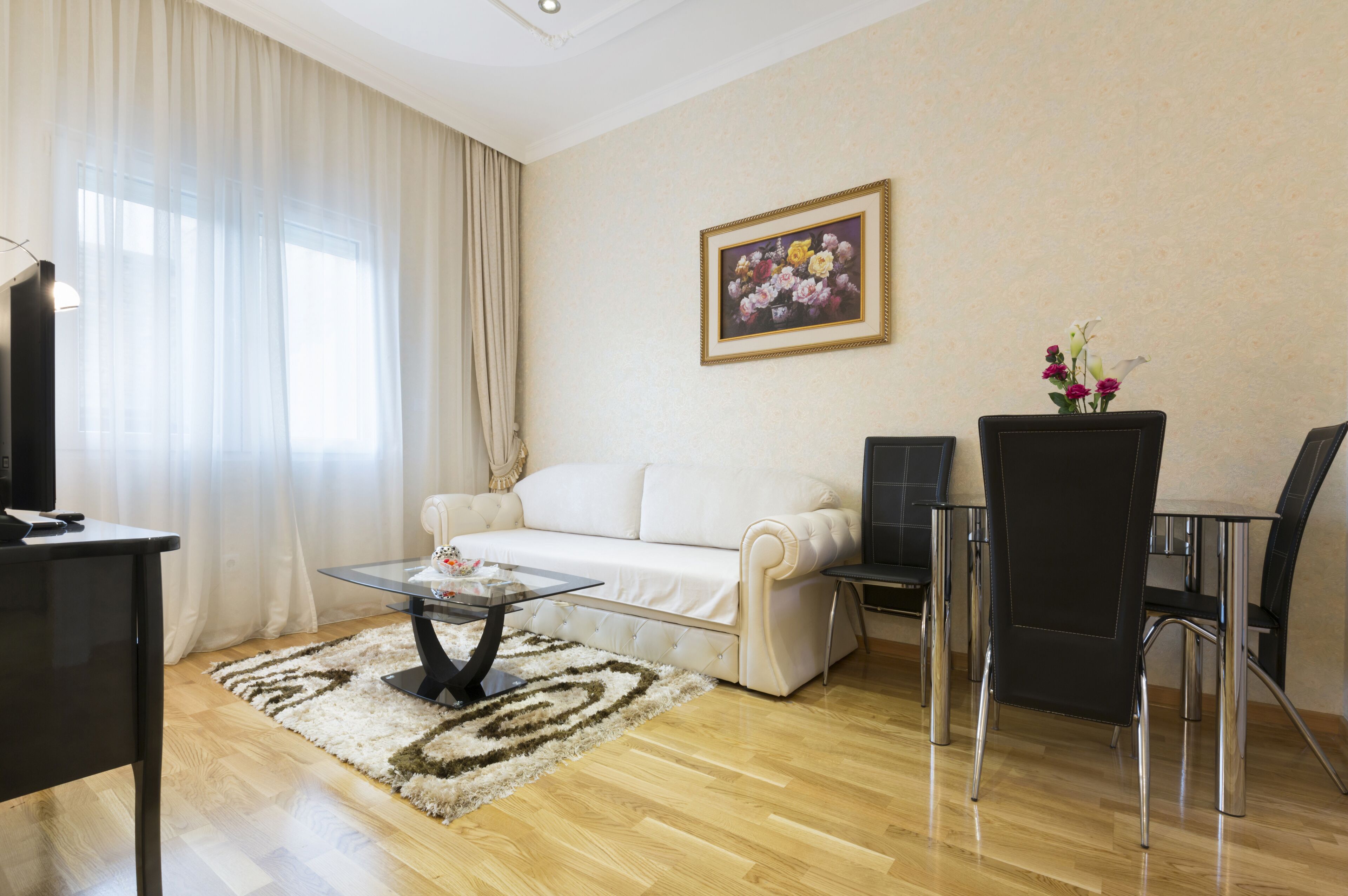 Lcd-televisie en vloerwarming