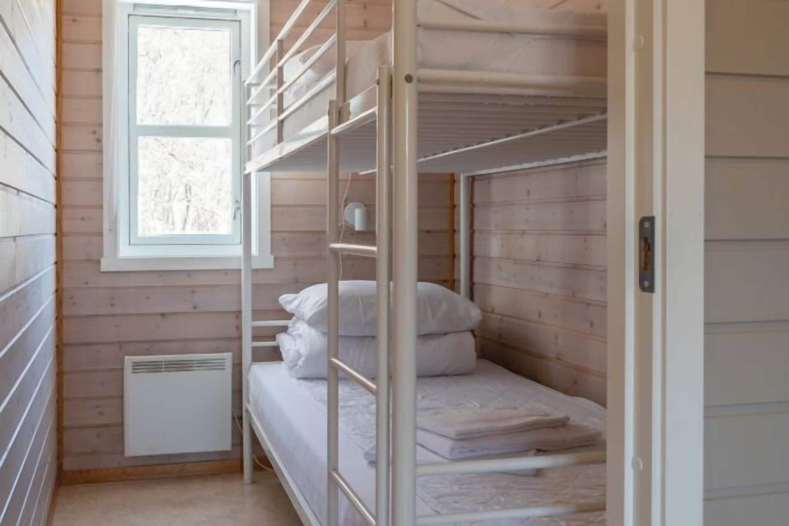 Ljudisolering, gratis wi-fi och sängkläder