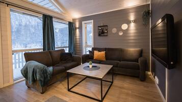 Deluxe-FerienhĂŒtte, 2Â Schlafzimmer