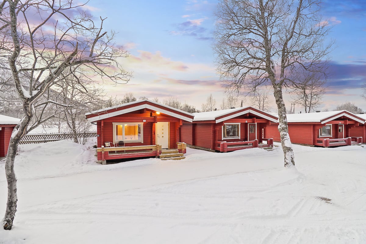 Cabaña tradicional, vista al jardín | 1 habitación, insonorización, wifi gratis y ropa de cama