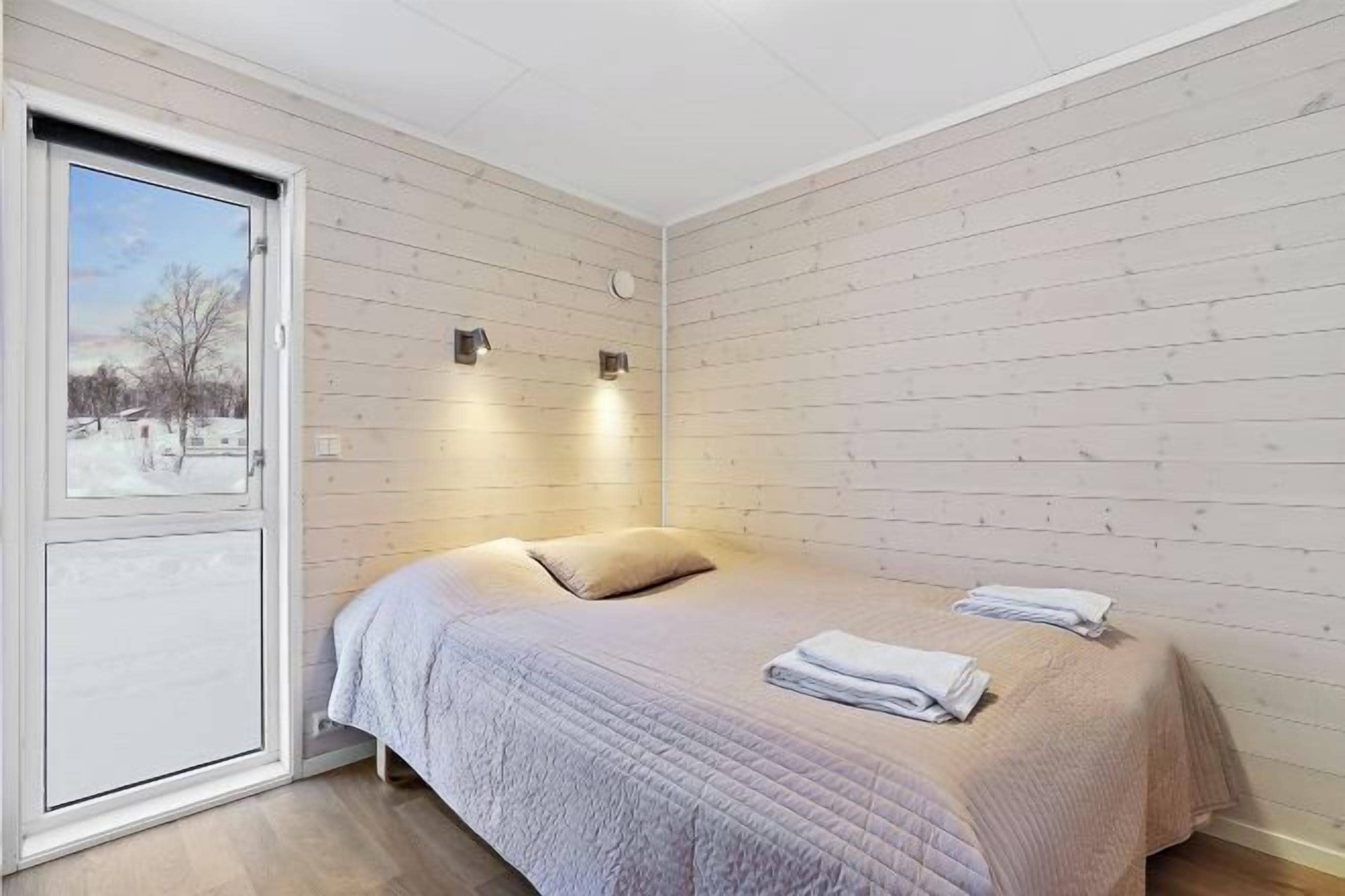 Ljudisolering, gratis wi-fi och sängkläder