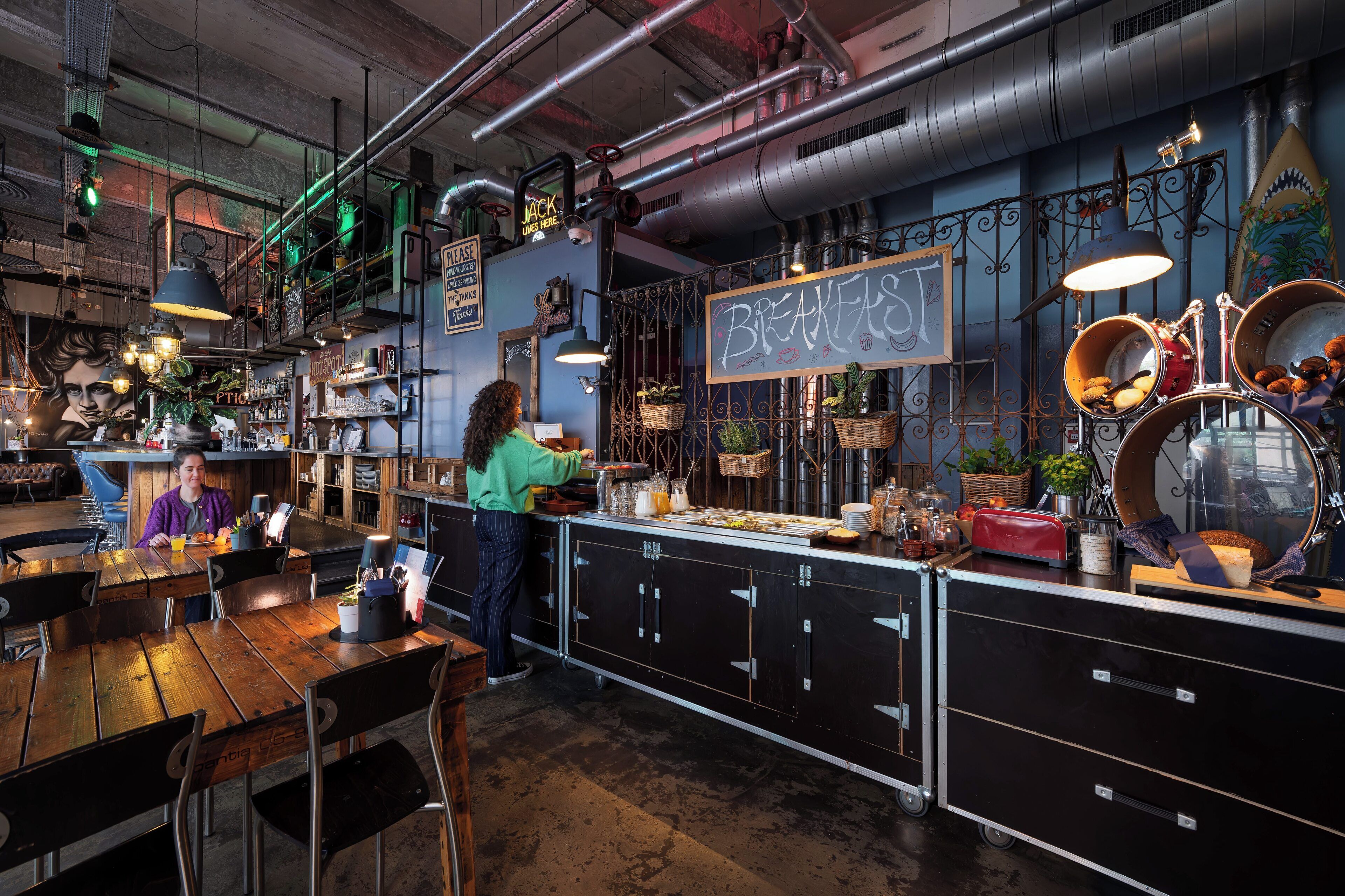 daily buffet breakfast (eur 9.95 per person)