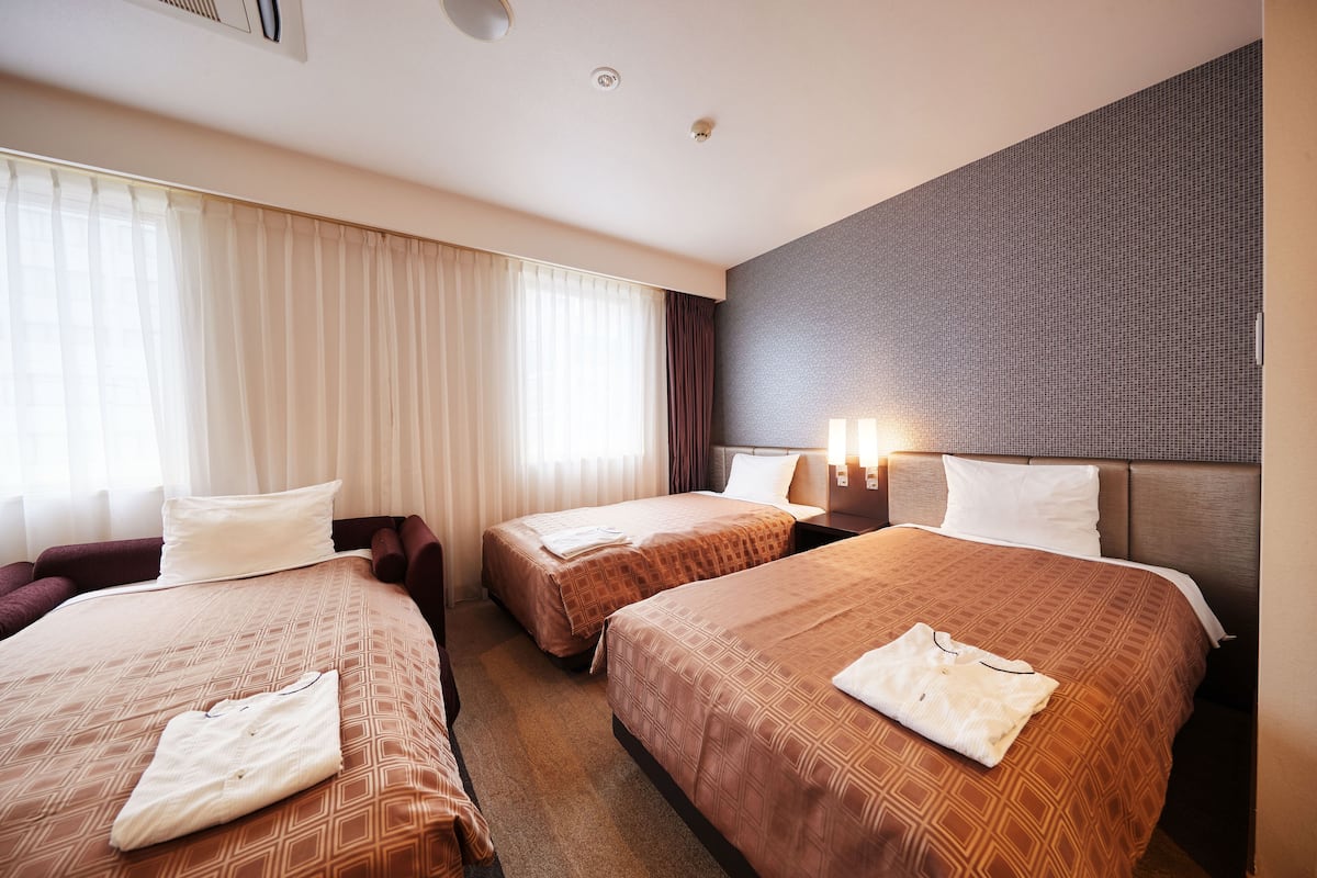 Premium bedding, individually furnished, desk, blackout curtains