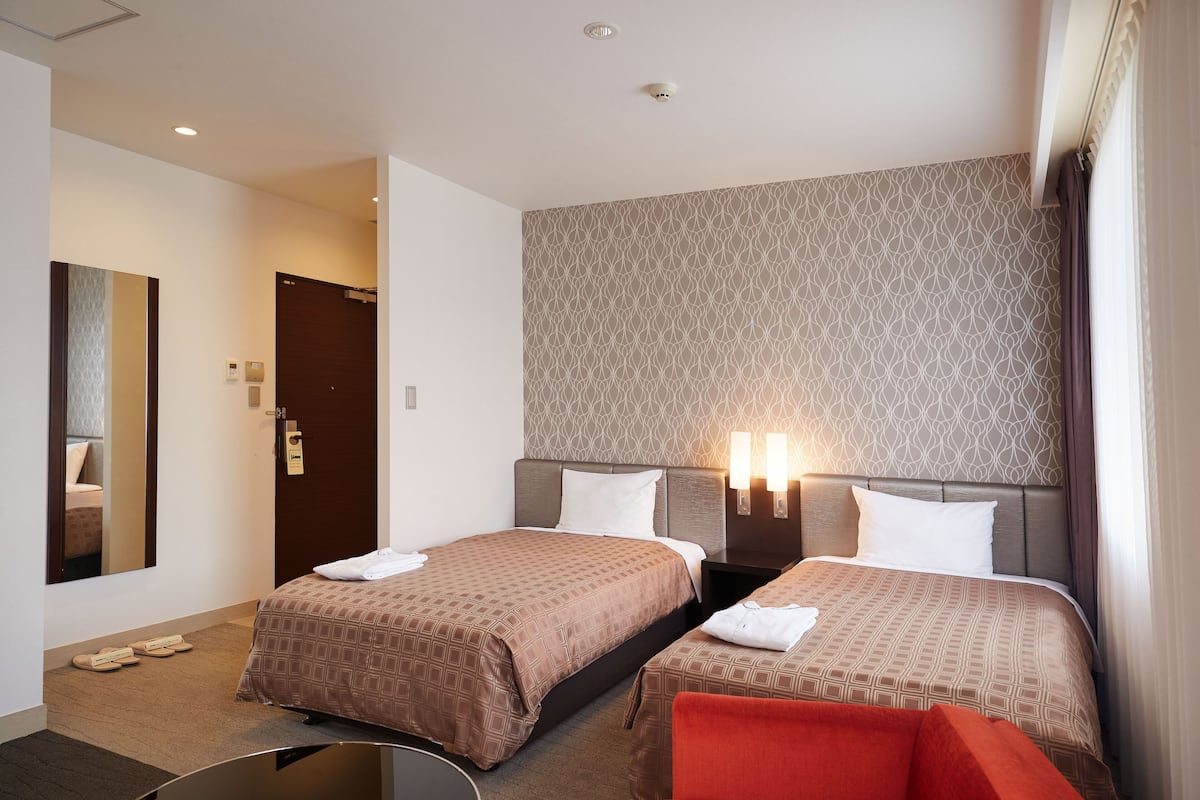 Premium bedding, individually furnished, desk, blackout curtains