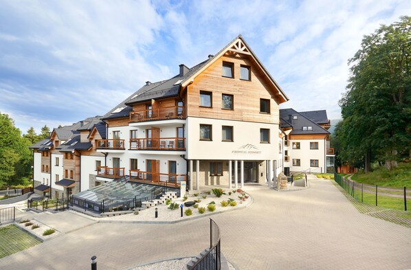 Fassade der Unterkunft