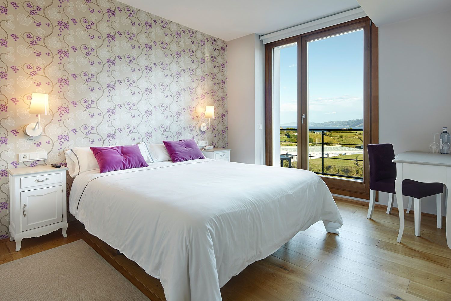 Double Room | Down comforters, memory foam beds, individually decorated