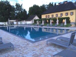 Seasonal outdoor pool