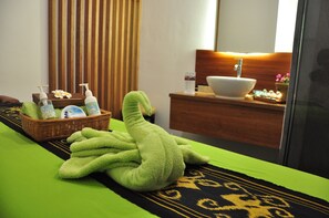 Body scrubs, facials