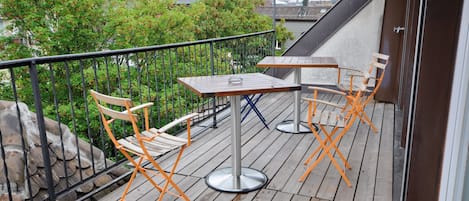 Appartement Luxe (Duplex) | Terrasse/Patio