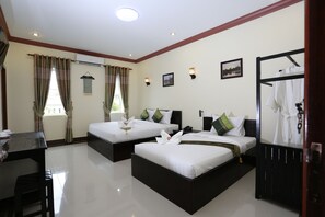 Deluxe Twin Room (Free Airport Pickup) | 2 bedrooms, Egyptian cotton sheets, premium bedding, minibar - Angkor Twinkle Boutique Villa (Siem Reap)