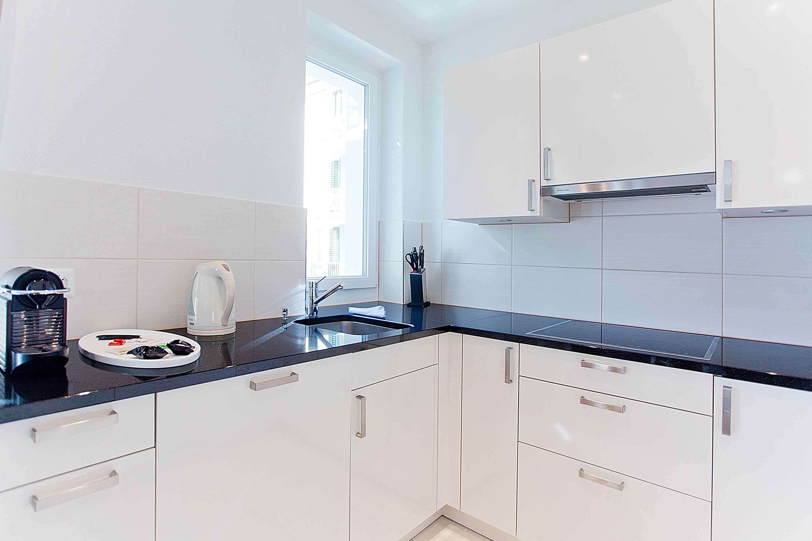 Premium Apartment, 2 Bedrooms | Private kitchen | Full-sized fridge, microwave, oven, stovetop