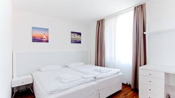 Premium Apartment, 1 Bedroom | Individually decorated, individually furnished, desk, blackout curtains