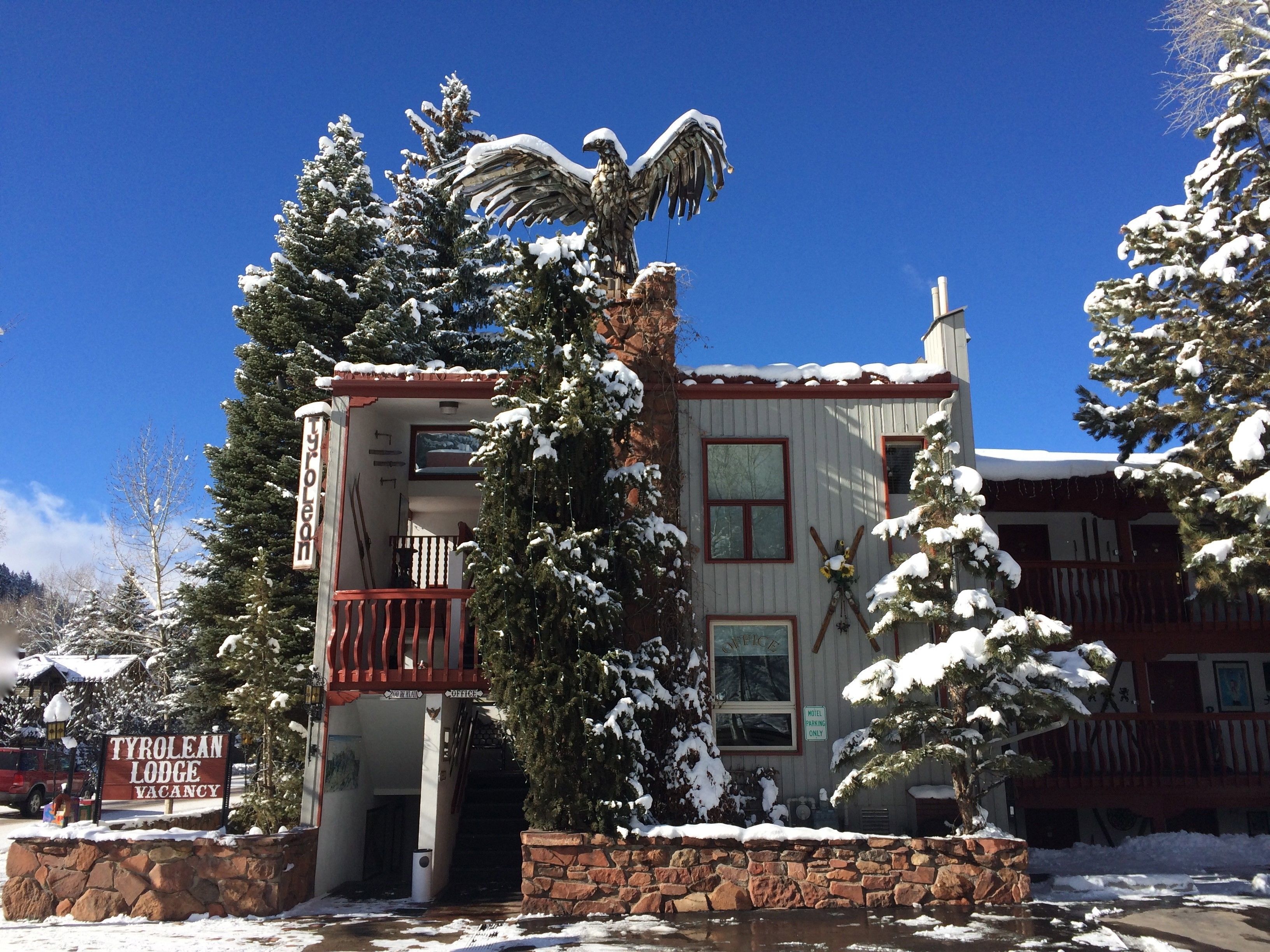 Entrada de la propiedad