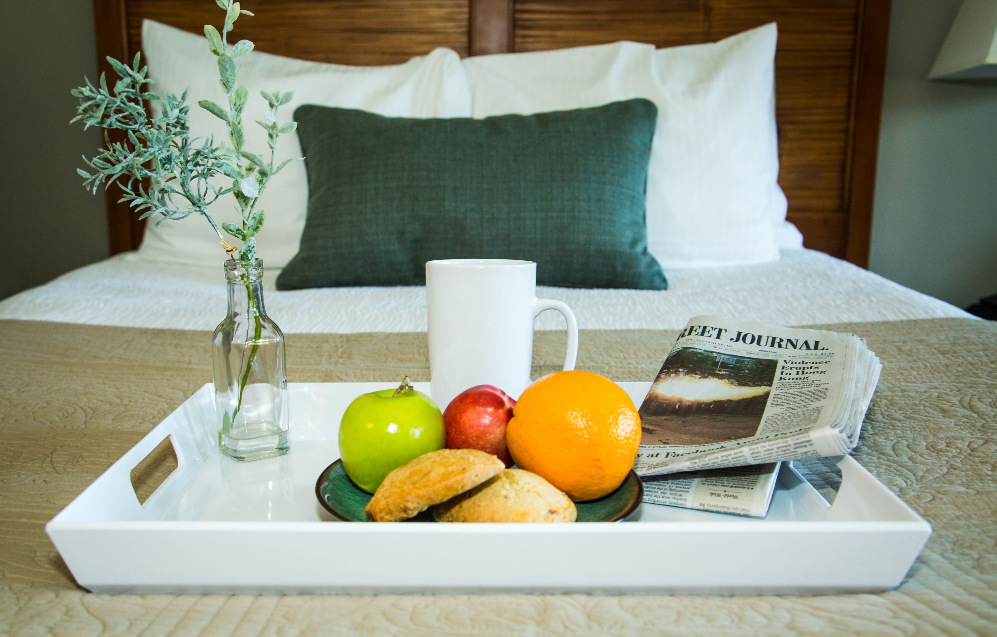 pillow-top beds, in-room safe, desk, blackout curtains