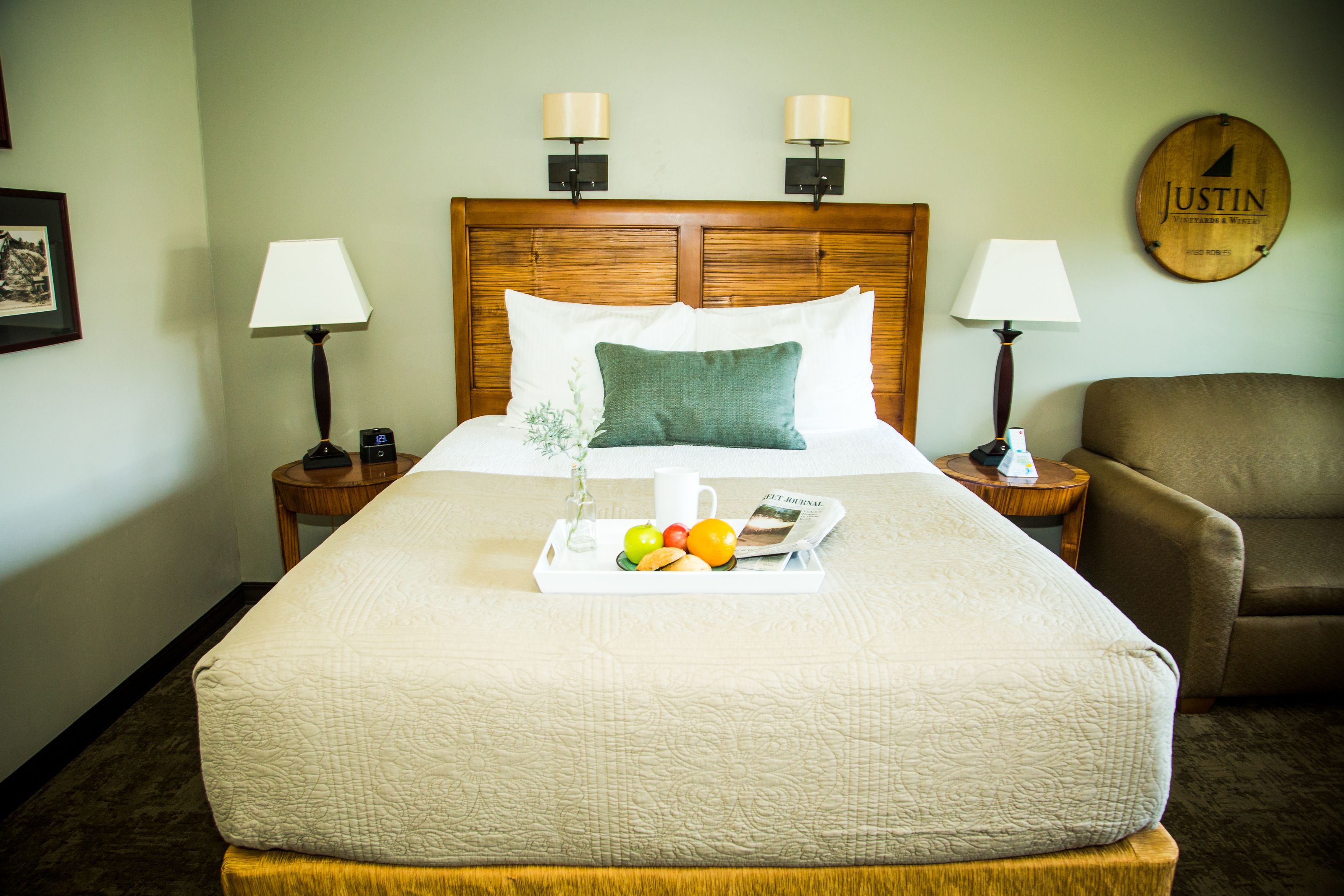 pillow-top beds, in-room safe, desk, blackout curtains