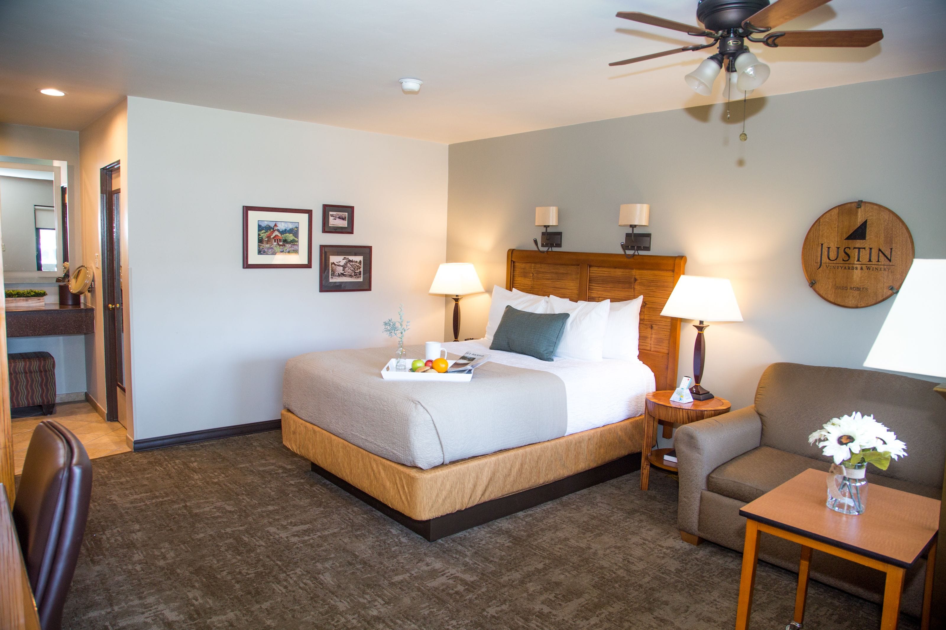 pillow-top beds, in-room safe, desk, blackout curtains