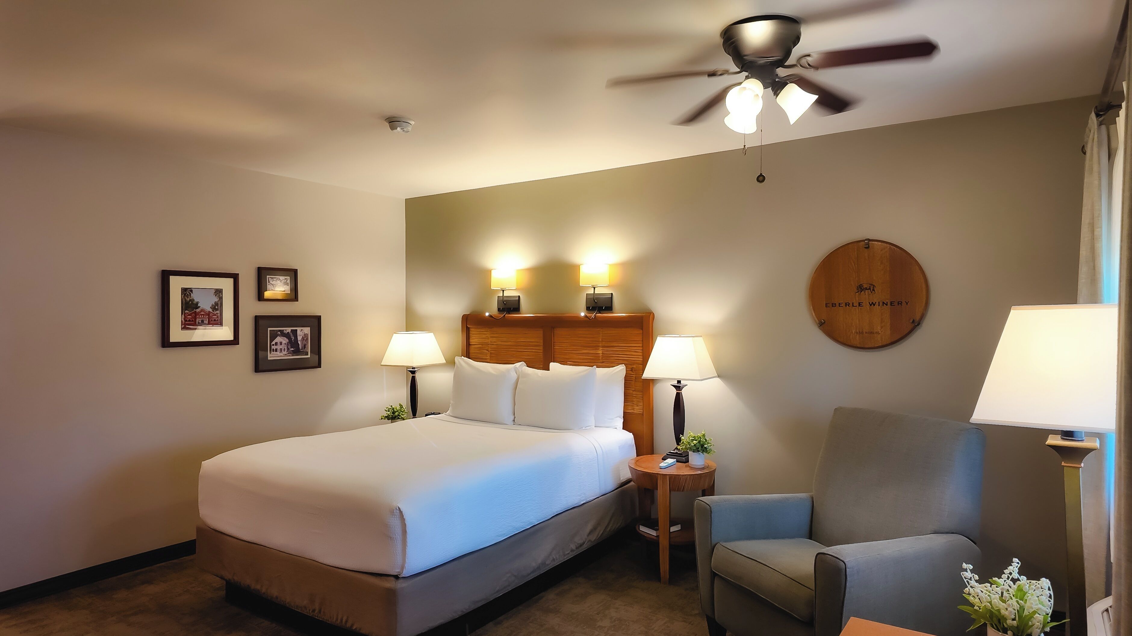 Pillow-top beds, in-room safe, desk, blackout curtains