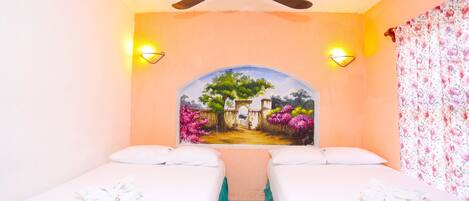 Standard Room | Soundproofing, iron/ironing board, bed sheets