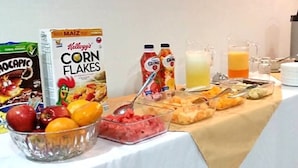 Frokostbuffé er inkludert hver dag