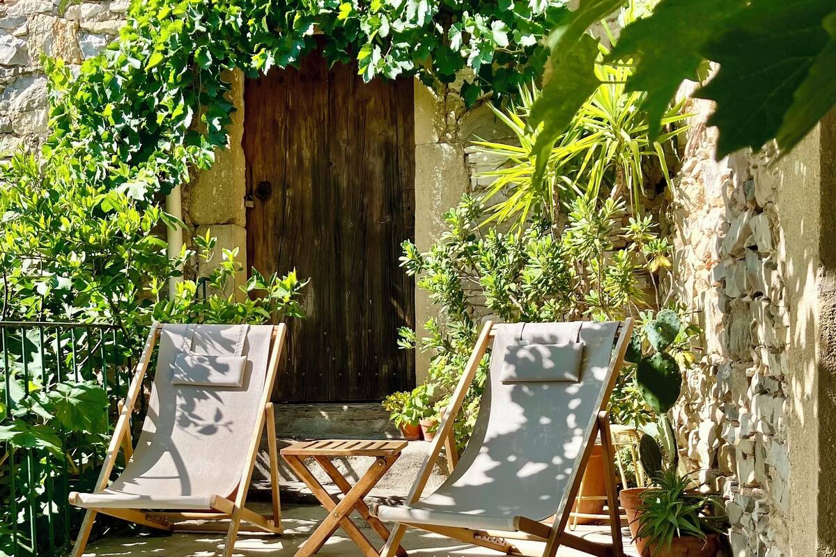 Apartment, Private Bathroom (La Vielle Ferme) | Terrace/patio