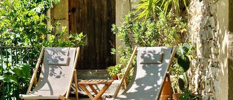 Apartment, Private Bathroom (La Vielle Ferme) | Terrace/patio