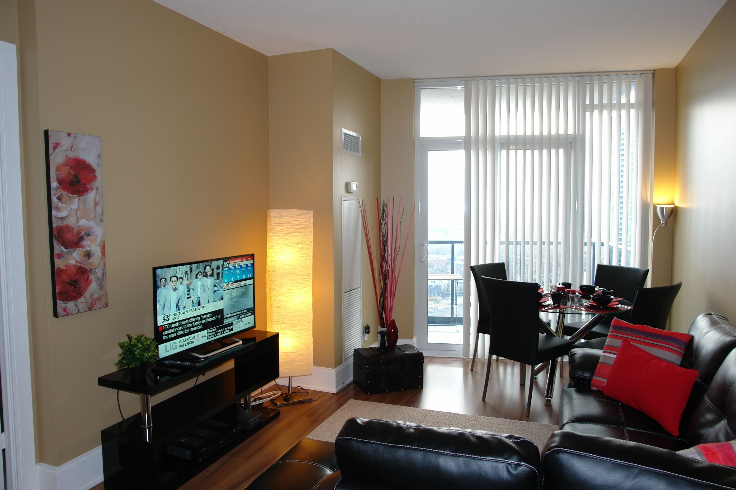 公寓, 2 间卧室 (Da Vinci) | 起居区 | 平板电视