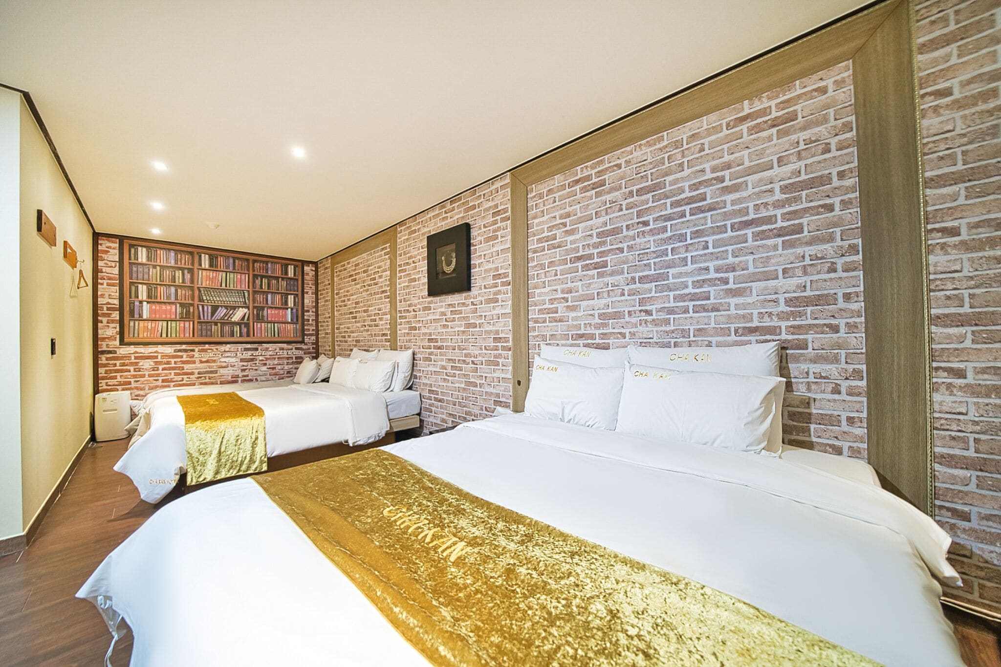 family twin room, 2 queen beds | 1 bedroom, free wifi, bed sheets