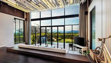 Panoramic Pool Villa | Premium bedding, Select Comfort beds, free minibar items, in-room safe